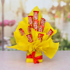 10 Pcs Kit Kat Bouquet Arrangement Hamper customer review image