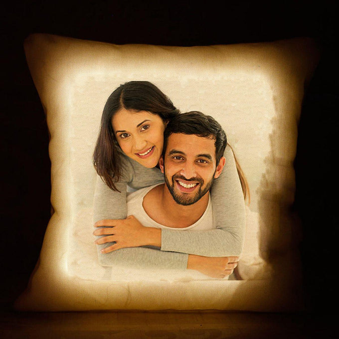 Personalised Photo LED Cushion for Gifting