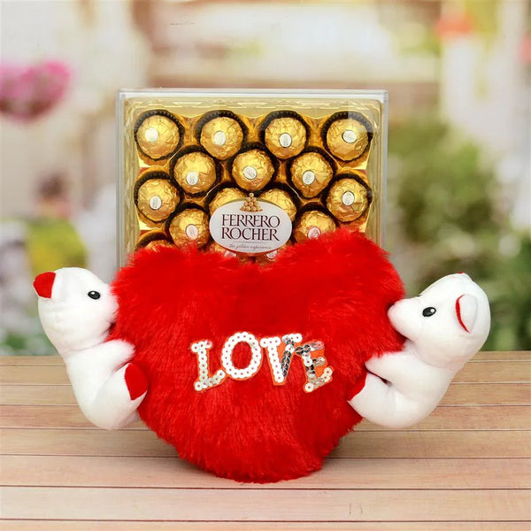 Ferrero Rocher With Love Hug Teddy