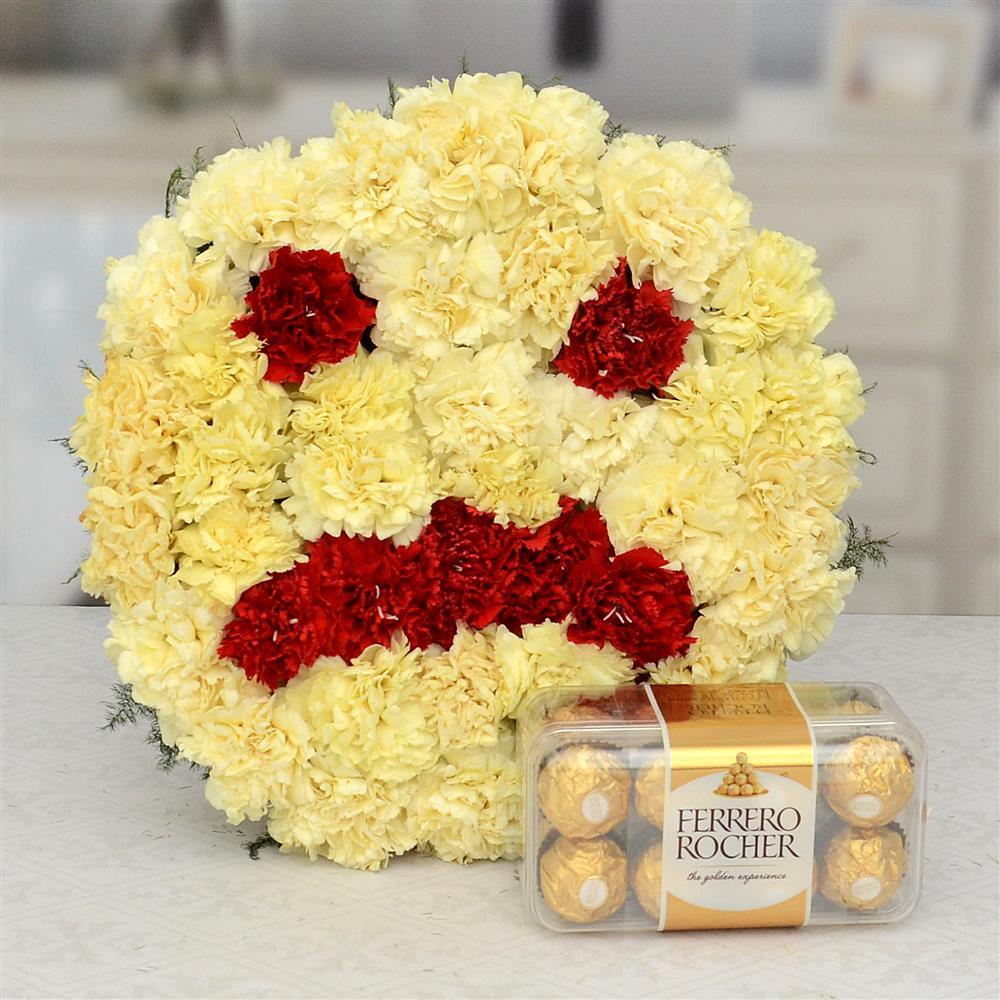 Feeling Sorry Flower N Chocolate Hamper