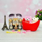 Couple  Teddy with Chocolates and Sunglass customer review image