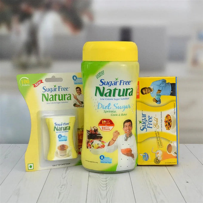 Sugar Free Sweetener Combo with Natura Sprinkle & Gold Sachets