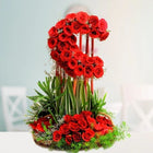50 Red Roses Bouquet Arrangement | OyeGifts India customer review image