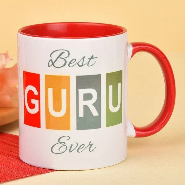 Best Guru Ever Printed Ceramic Mug