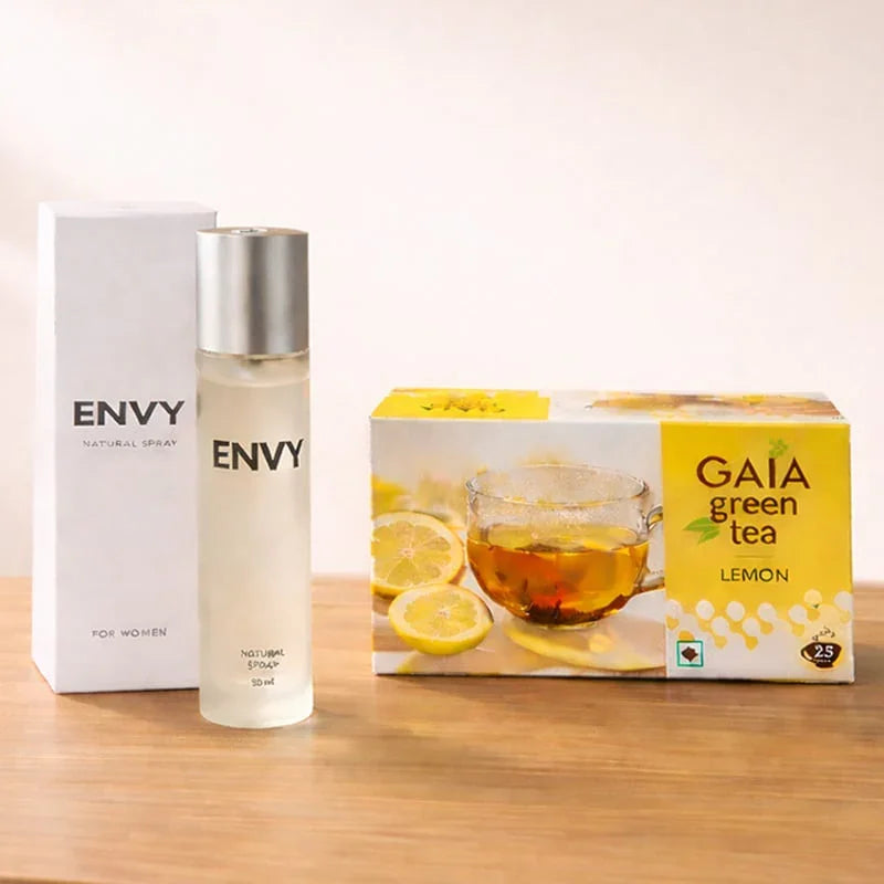 Green tea with perfume 