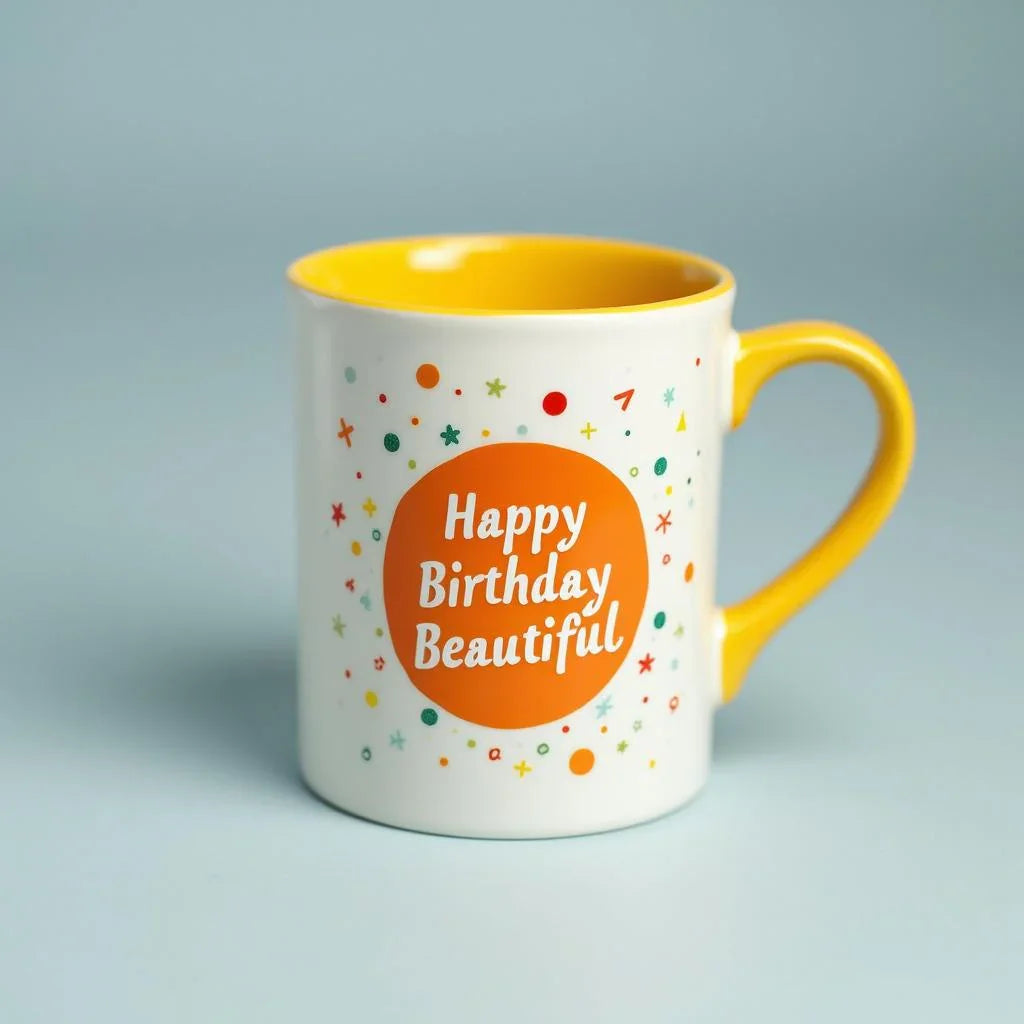 Happy Birthday Beautiful Mug