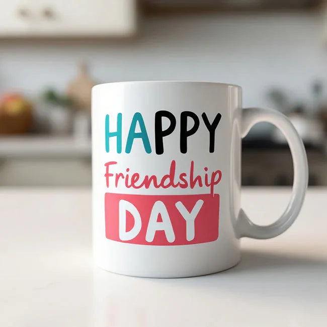 Happy Friendship Day Photo Mug