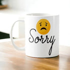 Sad Emoji Sorry Mug customer review image