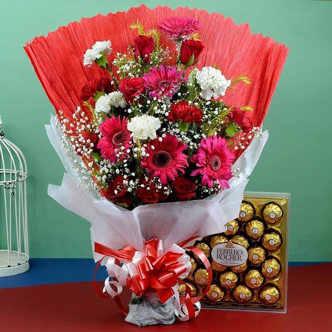 Infinte Happiness Hamper - Flower Delivery in Kalyani