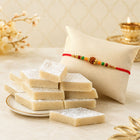 Kaju Barfi 200g & Rakhi Hamper customer review image