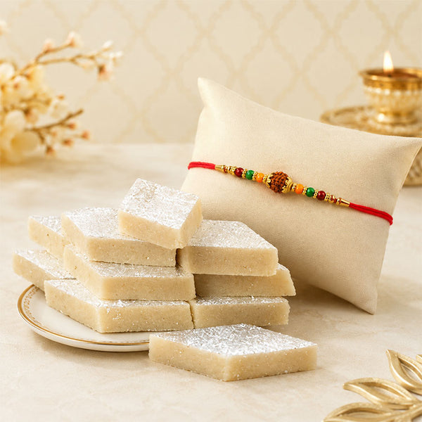 Kaju Barfi 200g & Rakhi Hamper