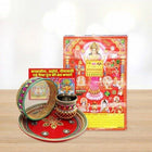Decorated Karwa Thali customer review image