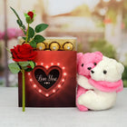 Chocolate, Rose & Hug Teddy customer review image