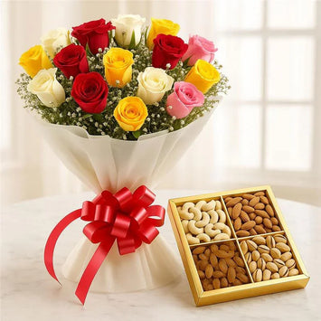 Flowers and Dryfruits Same Day Delivery