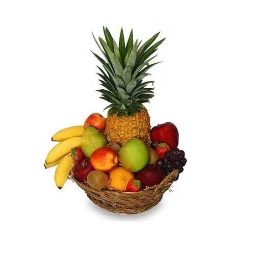 Fresh Fruits Basket 3 Kg Assortment - Flower Delivery in GiftsGhaziabad