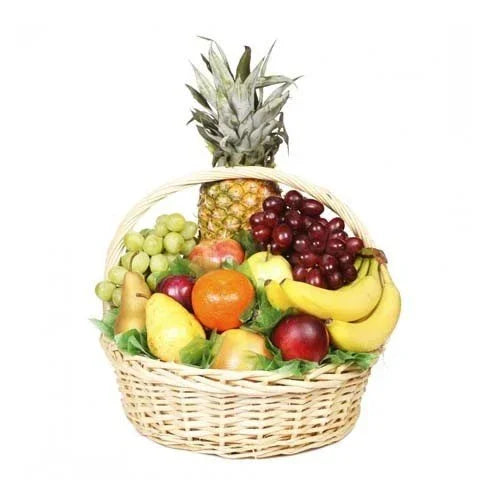 Fresh Fruits Basket 6 Kg Assorted Fruit Gift Hamper - Flower Delivery in GiftsGhaziabad