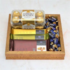 Chocolate Thali - 3 pcs Temptation and Ferrero Rocher in a Thali customer review image