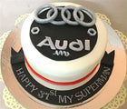 1.5 Kg Chocolate Fondant Cake with Audi Design customer review image