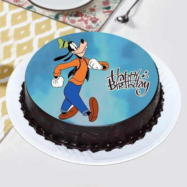 Scoofy Goofy Photo Cake