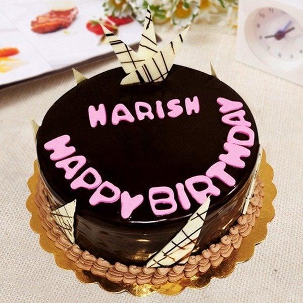 Happy Birthday Truffle cake