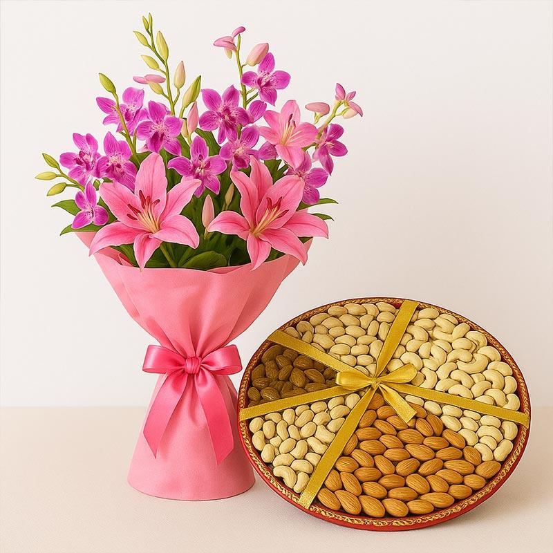 Orchids N Dryfruits-Diwali