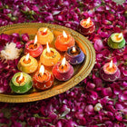 Exquisite Diwali Diya Pack of 10 customer review image