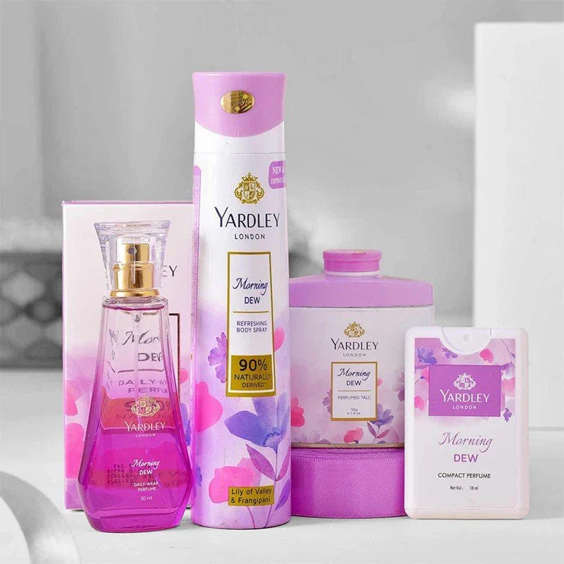 Yardley London Morning Dew  Combo Gift Basket
