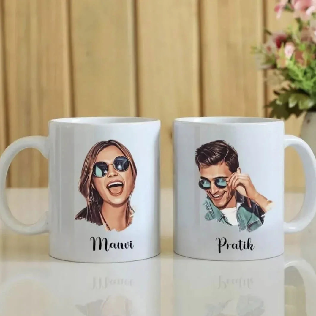 Personalized Couple Photo Mug