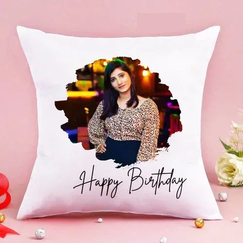 Personalized Happy Birthday Cushion