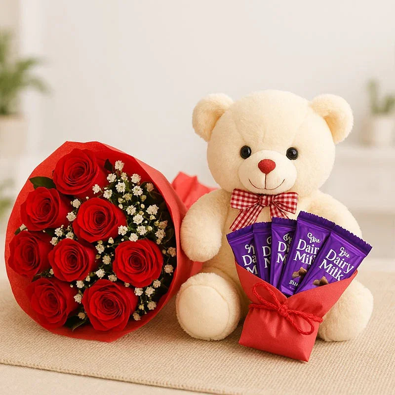 Pink Meets Red Combo