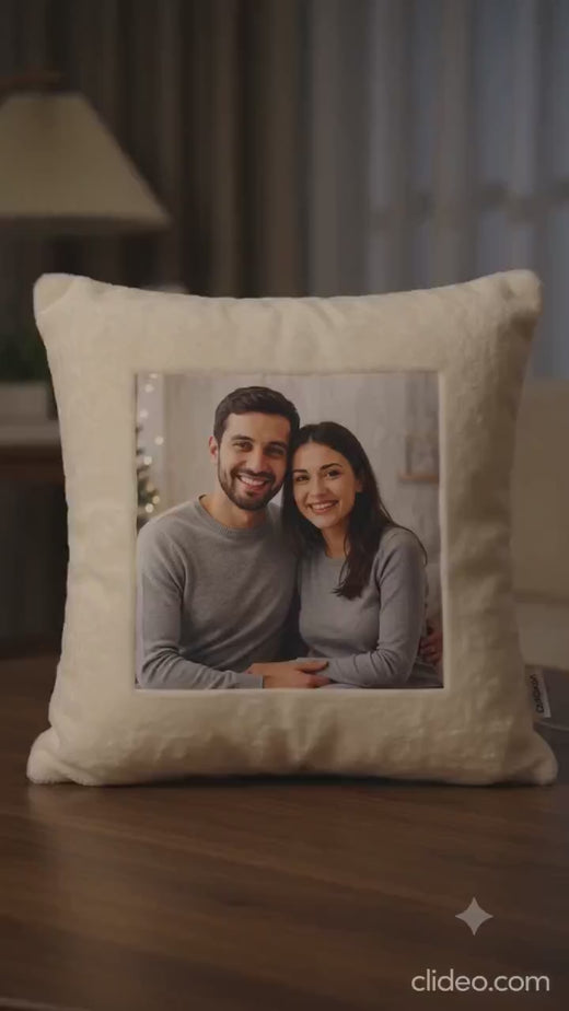 Personalised LED Photo Cushion