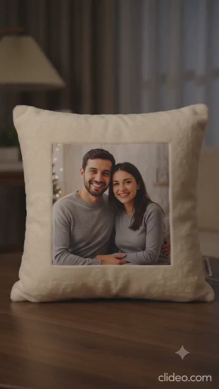 Personalised LED Photo Cushion