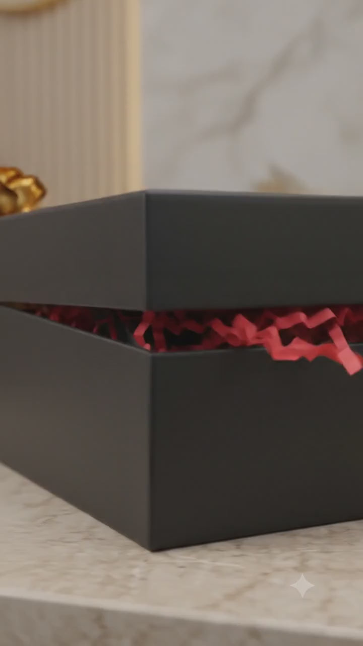 Load video: Luxury Personalized Birthday Gift Hamper for Men
