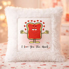 Printed Cushion Cover With Filler Love You This Much customer review image