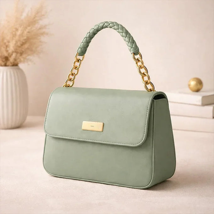 Fargo Sage Luxe Chain Shoulder Bag