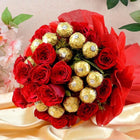 Red Flowers & Ferrero Rocher customer review image