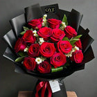 Red Roses In Black Sheet customer review image