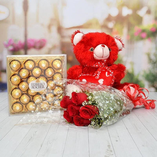 Rose, Teddy & Ferrero