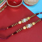 Attractive Beaded Rakhi Pair customer review image