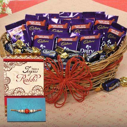 Rakhi Loaded With Chocolates