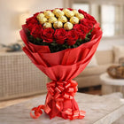 Roses N Rocher Chocolate Bouquet customer review image