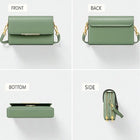 Rourens Green Matte Leatherette Crossbody Bag customer review image