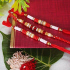 Stone Studded Beaded Rakhis customer review image