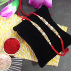 Unique Beaded Designer Rakhis customer review image
