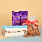 Single Pearl Rakhi with Almonds & Cadbury Dairy Milk Silk Combo customer review image