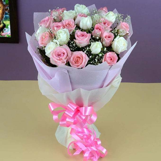 Serenity Blooms Bouquet - Flower Delivery in Kalyani