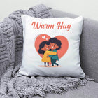 Warm Hug Printed Cushion customer review image