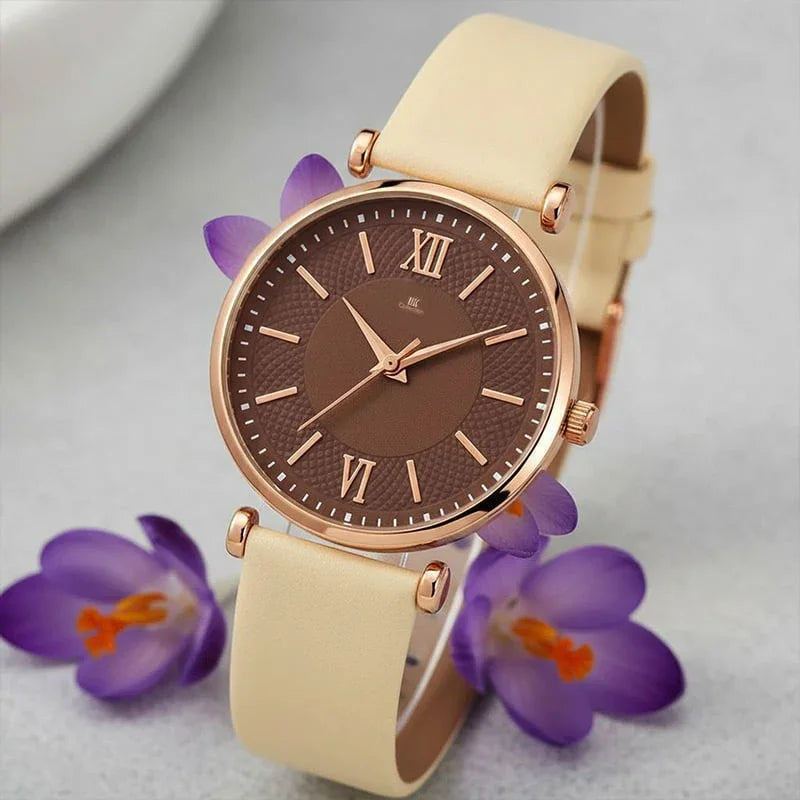 Women Bracelet Style Straps Analogue Watch