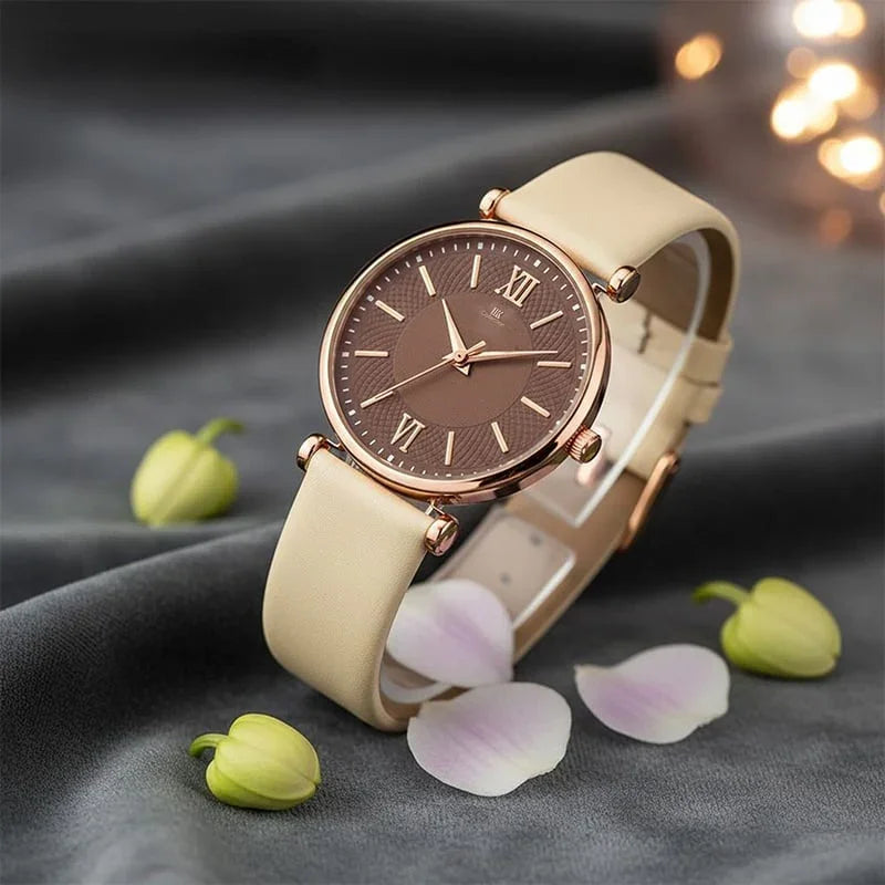 Women Bracelet Style Straps Analogue Watch