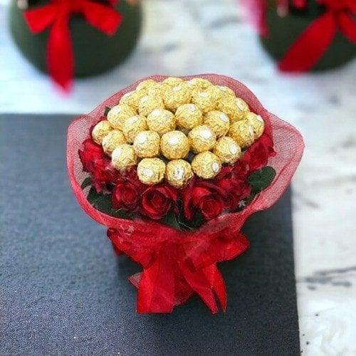 Bouquet of Love and Chocolates